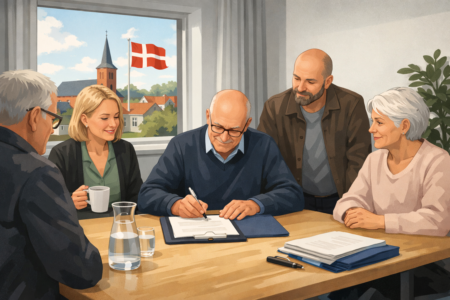 Illustration til: Ingen nyhed: Udvalg underskriver referat